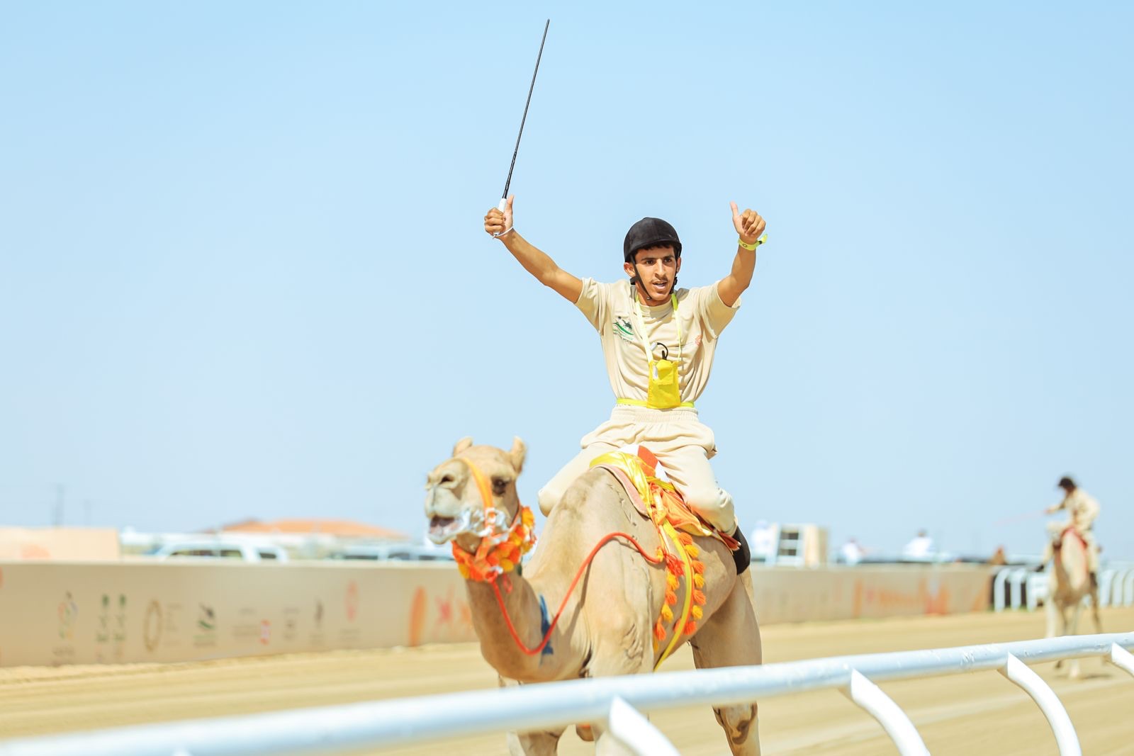 Human Jockeys Return to Taif: Men and Women Compete at the Crown Prince Camel Festival